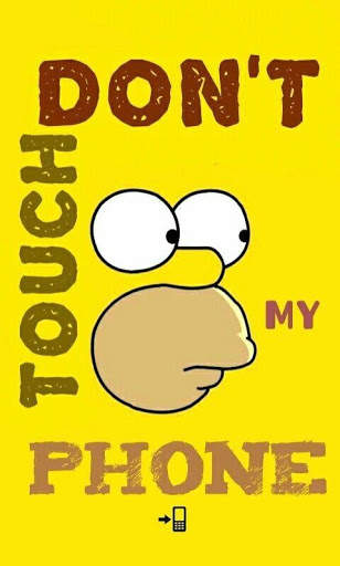 Don't Touch My Phone Wallpapers screenshot 9