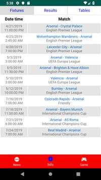 Latest Arsenal News 24/7, Funny Football Game screenshot 5