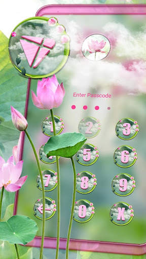 Pink Lotus Launcher Theme screenshot 5