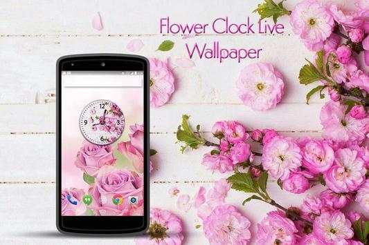 Flower Clock Live Wallpaper screenshot 12