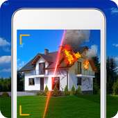 Photo Effects Damage House on 9Apps