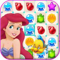 New Match 3 Mermaid Match Puzzle logo