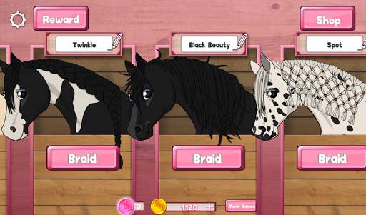 🐎 Horse Care - Mane Braiding - Animal Spa screenshot 4