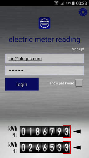 Electric Meter Reading screenshot 1