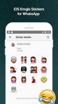 Emojis Stickers for WhatsApp screenshot 3