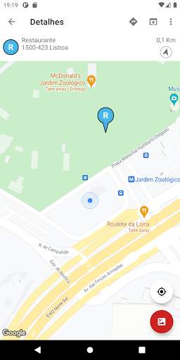 Localizador de restaurantes screenshot 2