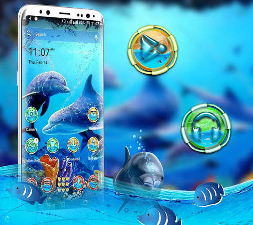 Dolphin Launcher Theme screenshot 2