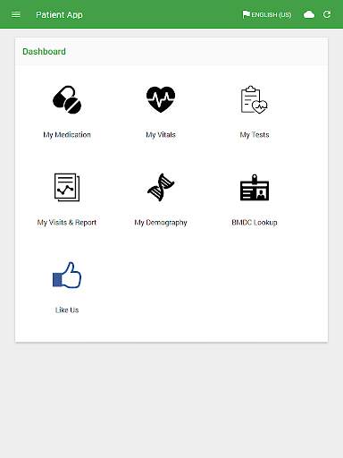 BDEMR User App screenshot 1