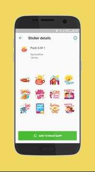 WAStickerApps: Good Morning Sticker For Whatsapp🌞 screenshot 4