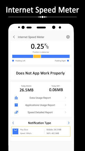 Internet Speed Meter - Network Speed - Speed Meter screenshot 3