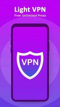 Light VPN- Free Unlimited Proxy screenshot 1