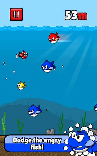 Mini Fish: Downstream Dash स्क्रीनशॉट 8