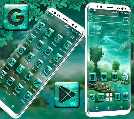Nature Matte Painting Launcher Theme screenshot 1
