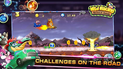 Wild Racing – Mythical Roads (Cute Racer) screenshot 2