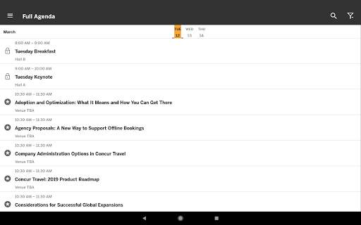 SAP Concur Events 2020 screenshot 6