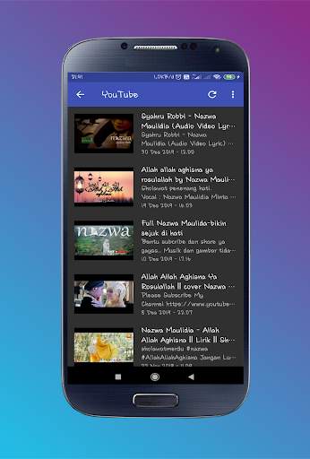 Shalawat Nazwa Maulidia Full Offline 2020   Lirik screenshot 4