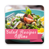 Salad Recipe Offline icon