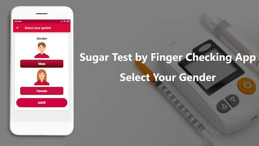 Sugar Test by Finger Checking App Records screenshot 3