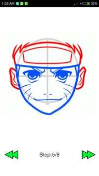 Learn To Draw Naruto screenshot 7