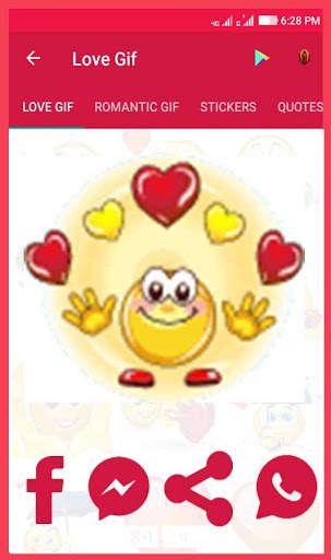 Love Gif Messenger screenshot 2