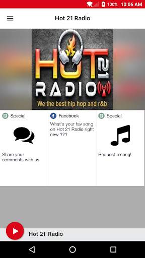 Hot 21 Radio screenshot 1