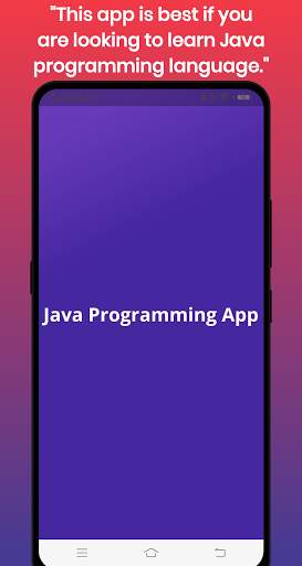 Java Programming App screenshot 1