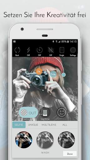 Selfie Effekte Stick Kamera screenshot 2
