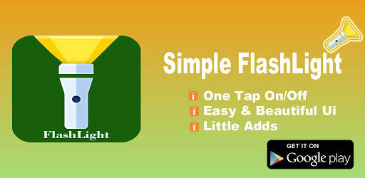 FlashLight - One Tap Flash Light screenshot 1