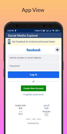 Social Media Explorer and Social Media Post Maker screenshot 5