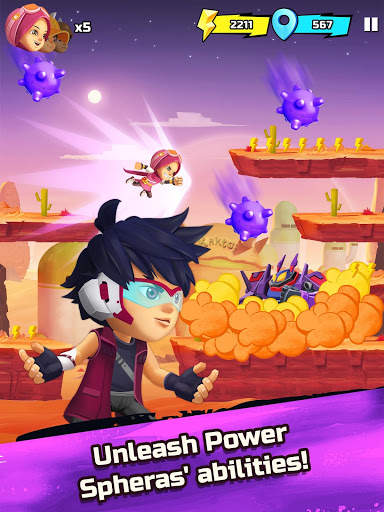 BoBoiBoy Galaxy Run: Fight Aliens to Defend Earth! screenshot 10