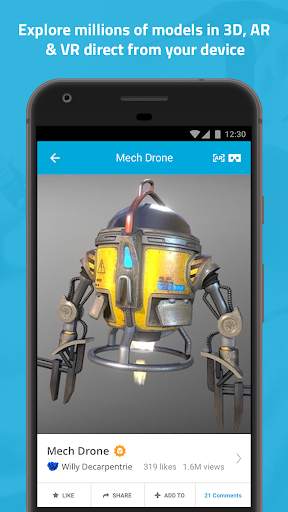 Sketchfab screenshot 1