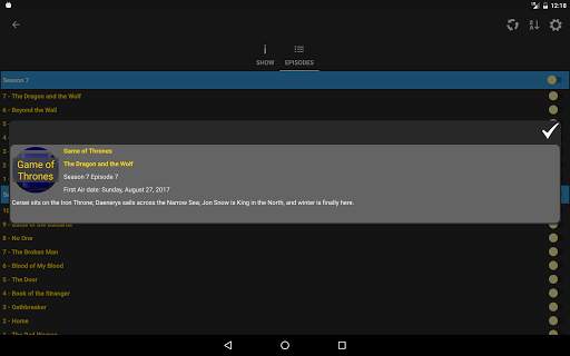 Tv Series Time Manager screenshot 12