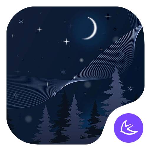The Winter-APUS Launcher theme 194.0.1001