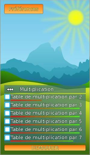 par-coeur multiplication screenshot 2