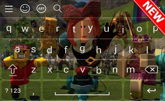 Keyboard For Roblox HD Wallpapers screenshot 5