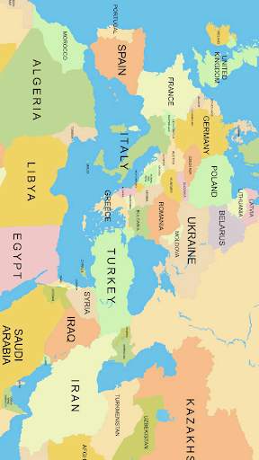 World Map screenshot 1