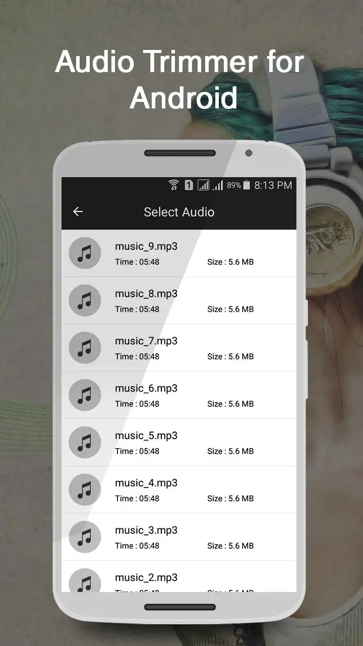 Music Trimmer for Android screenshot 2