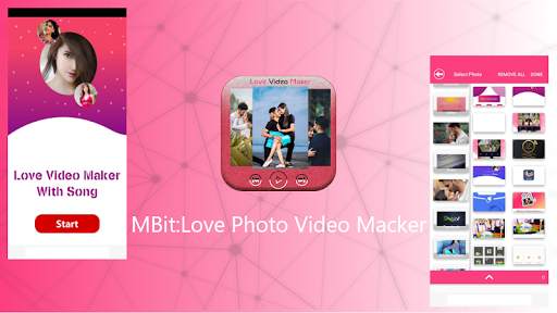 MBit:Love Photo Video Macker screenshot 1