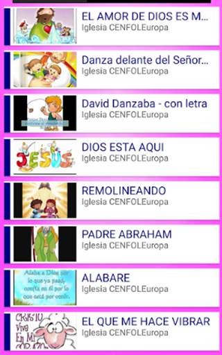 Canciones y videos infantiles screenshot 2