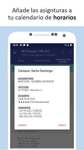 Pensum: degrees and masters screenshot 3