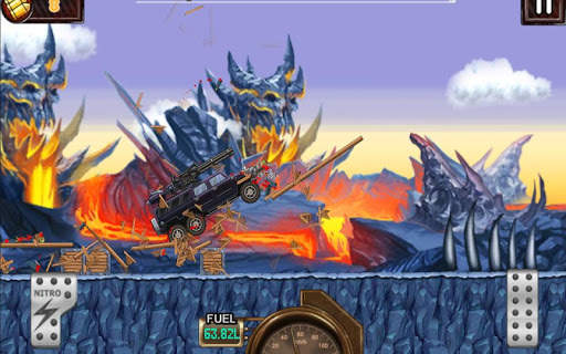 Monster Car Hill Racer screenshot 4