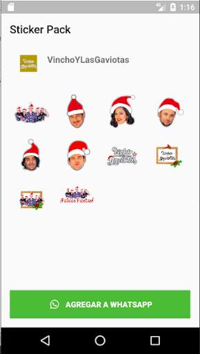 Stickers de Vicho y las gaviotas para WhatsApp screenshot 1
