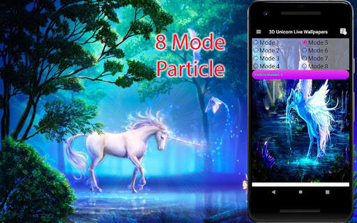 Unicorn Live Wallpapers screenshot 7