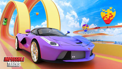 Araba Stunts - Mega Rampa Yeni Araba Oyunları 2021 screenshot 2