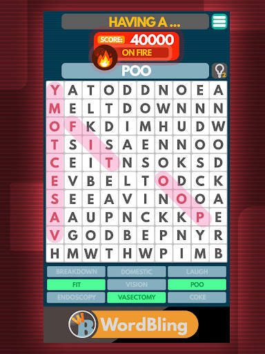 Word Bling: A funny offline wo screenshot 7