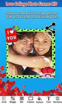 Love Collage Photo Frames HD 5 تصوير الشاشة