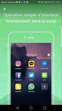 Dual Space - Multi Accounts &Clone App Messenger screenshot 1