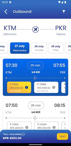 Buddha Air screenshot 3