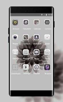 Black lotus theme for Nokia 7 Plus wallpaper screenshot 2