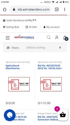ExtraTenders ( ሞብ ቴንደርስ ) -  የጨረታ ቴክኖሎጂ! screenshot 7